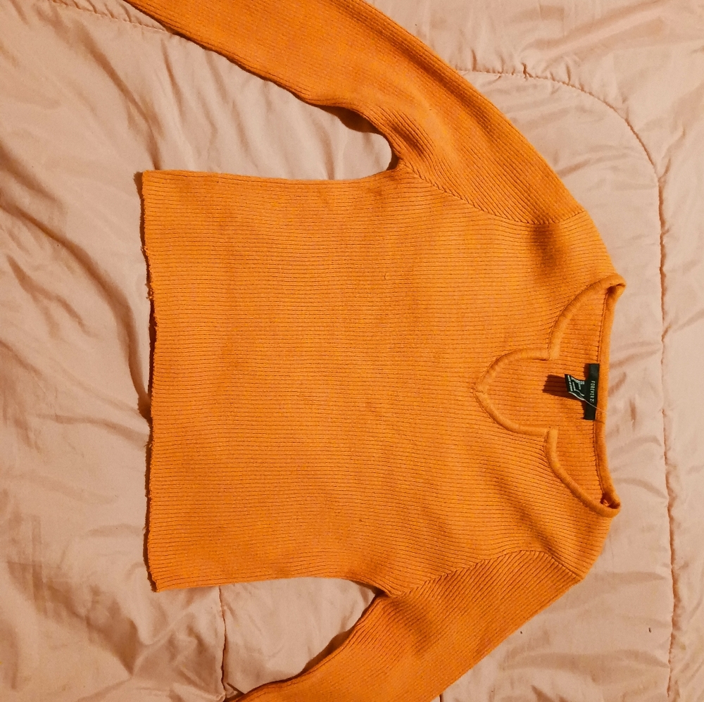 Orange shirt